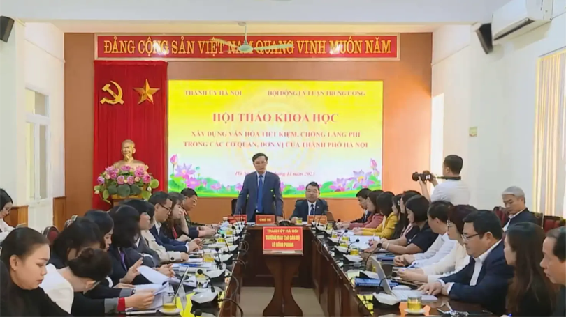 Xây dựng văn hóa tiết kiệm, chống lãng phí