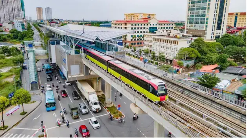 Hà Nội đầu tư trọng điểm cho đường sắt đô thị