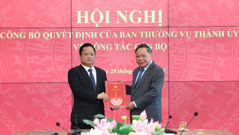 Ông Vũ Minh Tuấn giữ chức Phó trưởng Ban Tuyên giáo và Dân vận Thành ủy