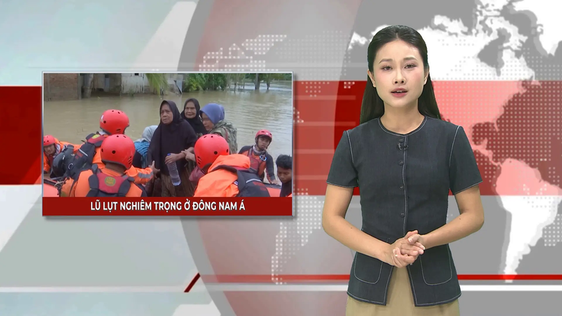 Lũ lụt nghiêm trọng ở Đông Nam Á | Nhìn ra thế giới | 28/11/2025