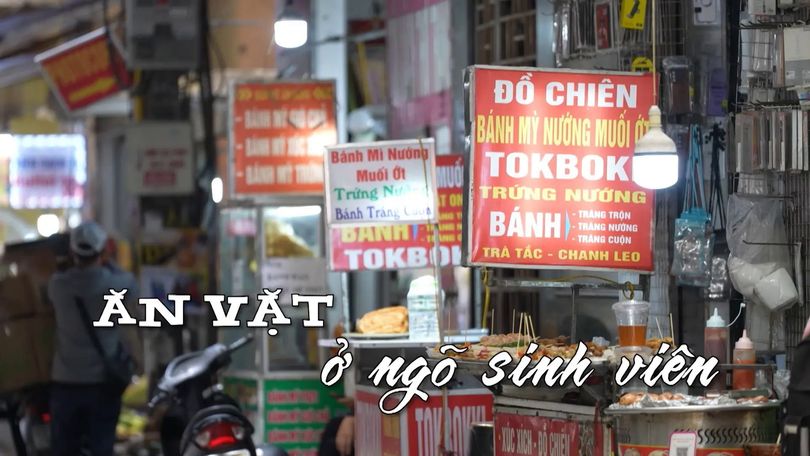 Ăn vặt ở ngõ sinh viên | Nhịp sống Hà Nội | 03/11/2025