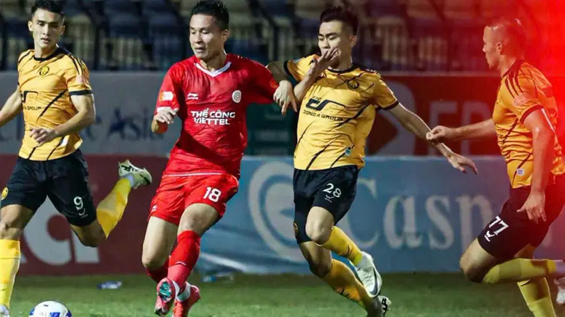 CLB Thể Công Viettel bám sát ngôi đầu bảng V-League
