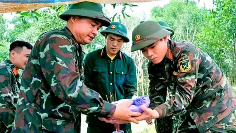 Quảng Trị quy tập hài cốt liệt sỹ tại xã Khe Sanh