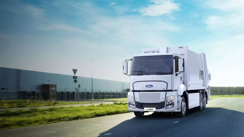 Ford giới thiệu mẫu xe tải điện đầu tiên F-Line E
