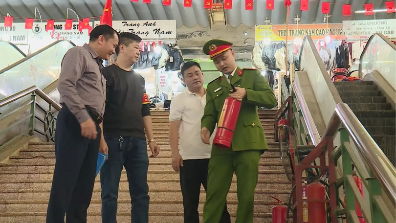 Chợ Hà Đông tăng cường đảm bảo an toàn PCCC