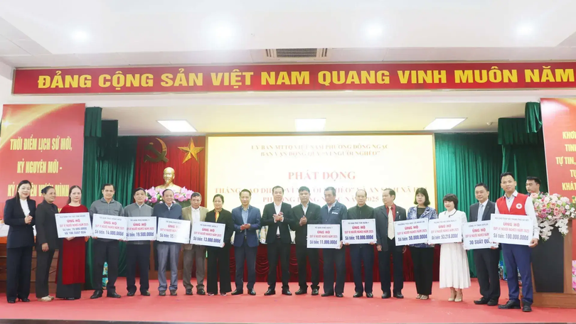 Phường Đông Ngạc phát động Tháng cao điểm 'Vì người nghèo'