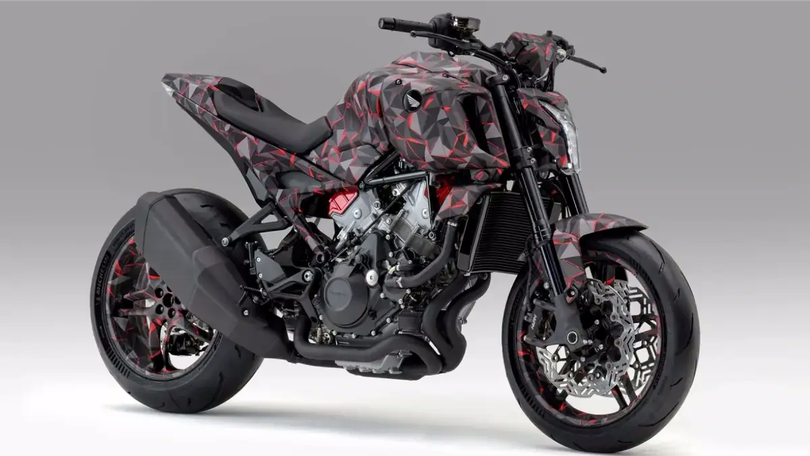 Mẫu mô tô mang động cơ siêu nạp – Honda V3R 900 E