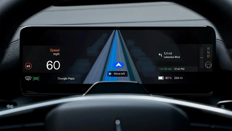 Xe điện đầu tiên tích hợp Google Maps dẫn đường trực tiếp