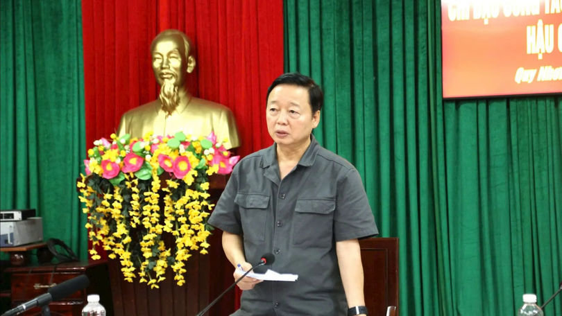 Sớm khắc phục hệ thống điện vùng mưa bão