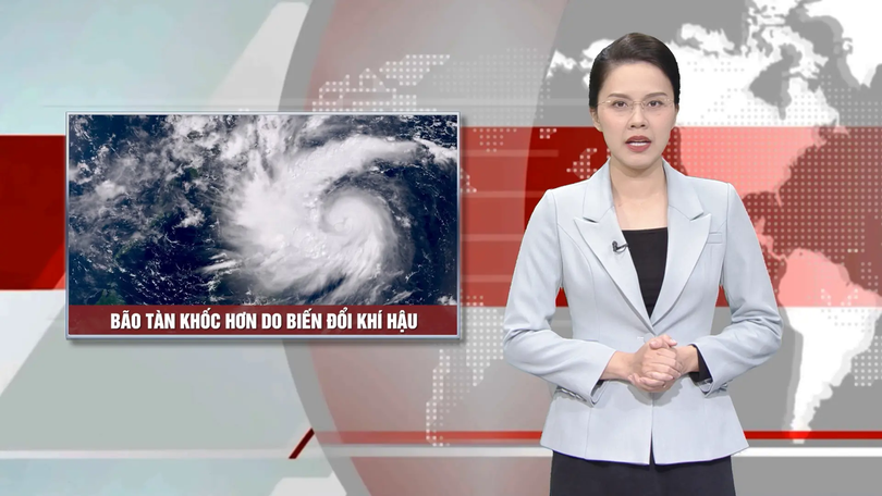 Bão tàn khốc hơn do biến đổi khí hậu | Nhìn ra thế giới | 07/11/2025