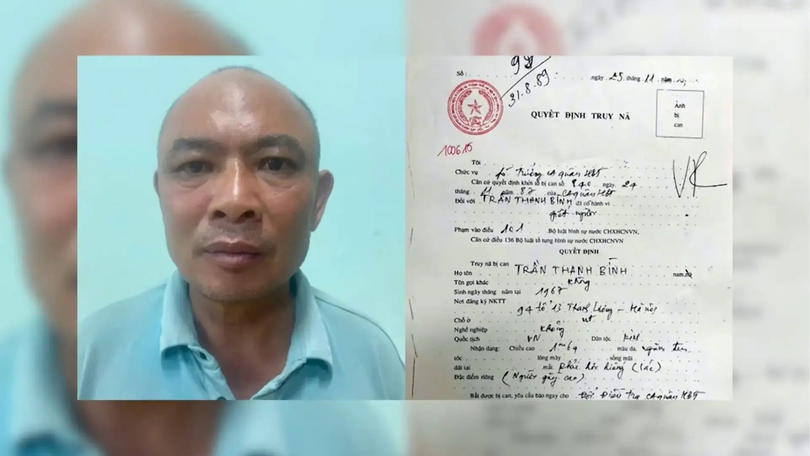 Bắt giữ đối tượng truy nã về tội giết người