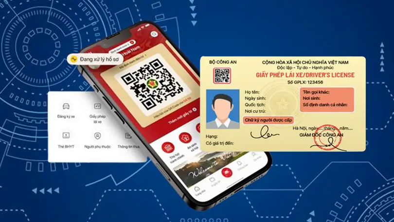 Tiện lợi khi thông tin GPLX được tích hợp trên VNeID