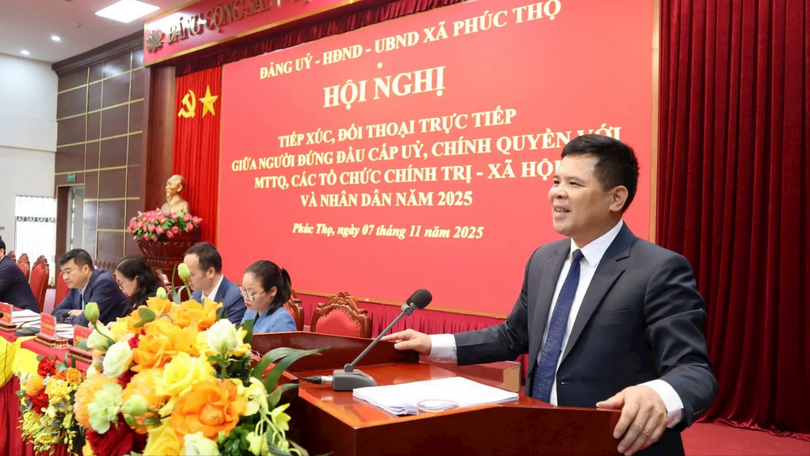 Xã Phúc Thọ đối thoại, tháo gỡ nhiều vấn đề dân sinh