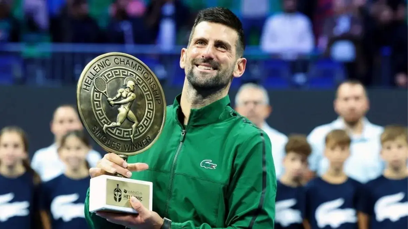 Novak Djokovic vô địch giải Athens mở rộng 2025