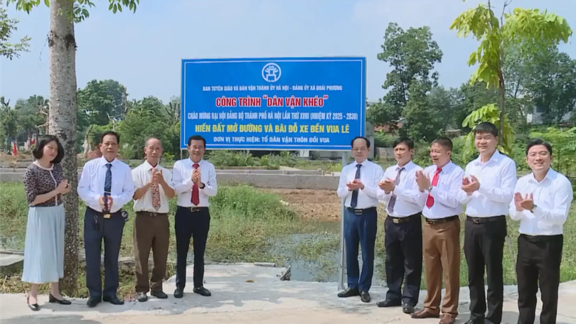 Sức mạnh lòng dân làm nên Thủ đô văn minh