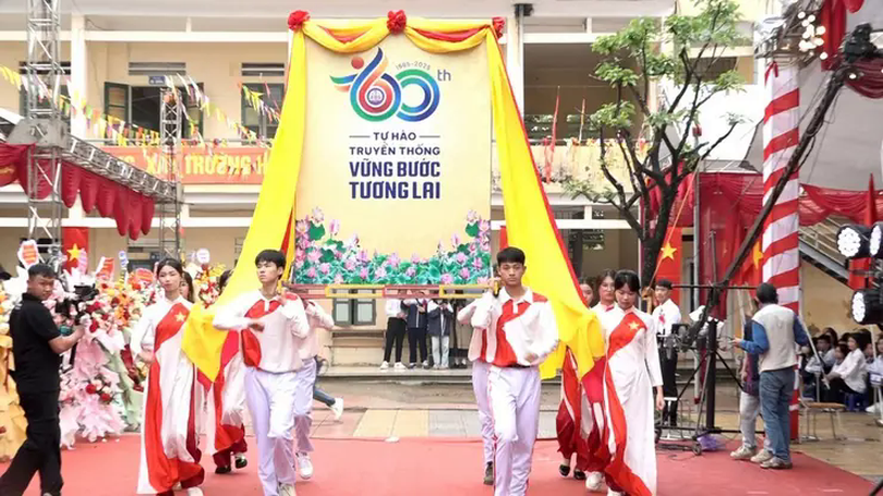 Trường THPT Mỹ Đức A kỷ niệm 60 năm thành lập