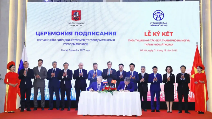 Hà Nội - Moscow thúc đẩy hợp tác kinh tế