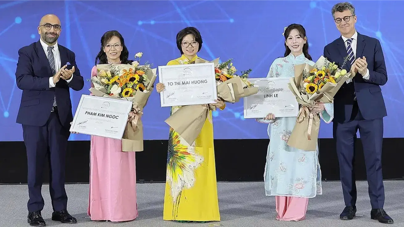 Vinh danh ba nhà khoa học nữ Việt Nam
