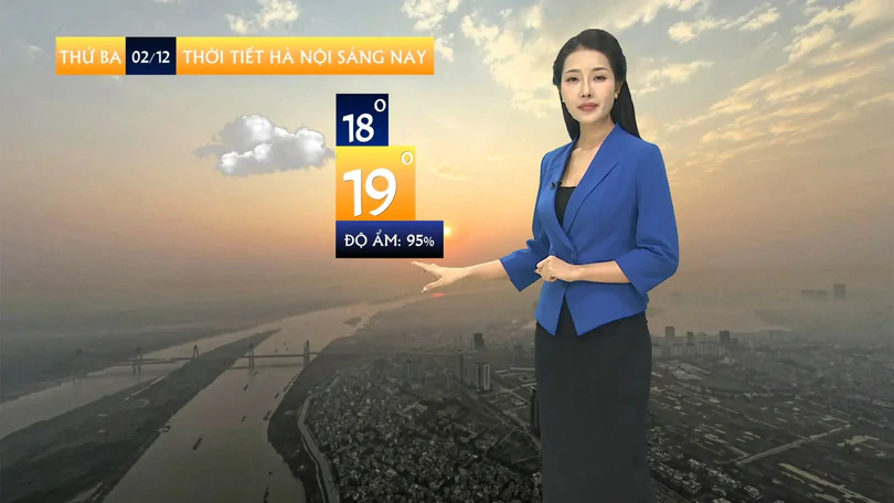Dự báo thời tiết sáng | 02/12/2025