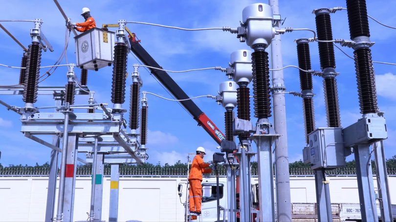 Đấu nối điện phục vụ bay kỹ thuật tại sân bay Long Thành