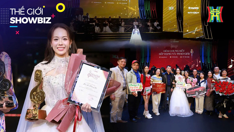 Quán quân 'Tiếng hát Hà Nội 2025' giành giải thưởng 600 triệu | Thế giới Showbiz | 10/12/2025