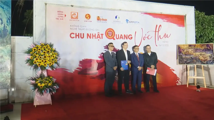 Không gian nghệ thuật đương đại Chu Nhật Quang - Vóc Thu