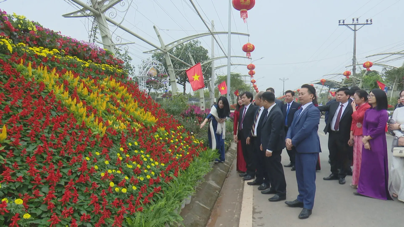 Quảng bá làng nghề tích giang từ Festival hoa, cây cảnh