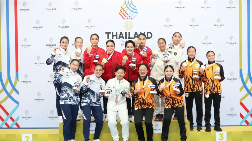 Cập nhật thành tích của đoàn thể thao Việt Nam