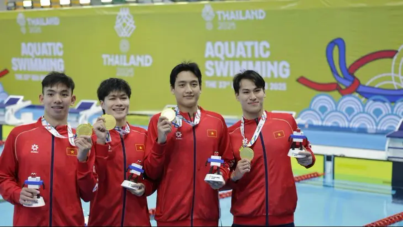 Bơi Việt Nam giành thêm hai huy chương vàng