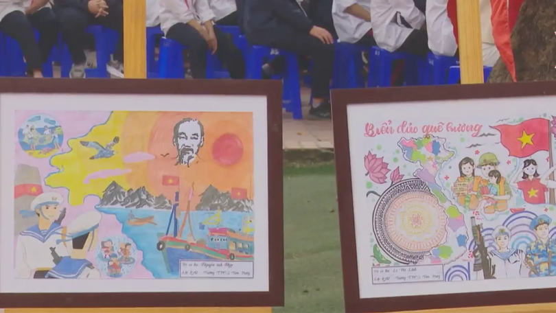 Sôi nổi Cuộc thi 'Em yêu biển, đảo quê hương'