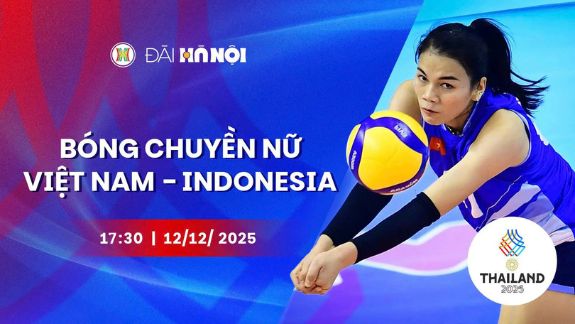 SEA Games 33: Bóng chuyền nữ Việt Nam gặp Indonesia