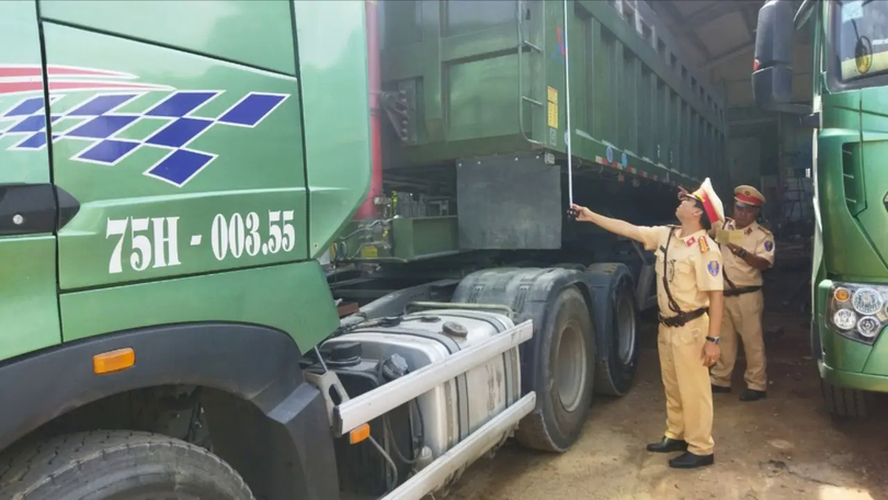 Quyết tâm xử lý triệt để xe quá khổ, quá tải