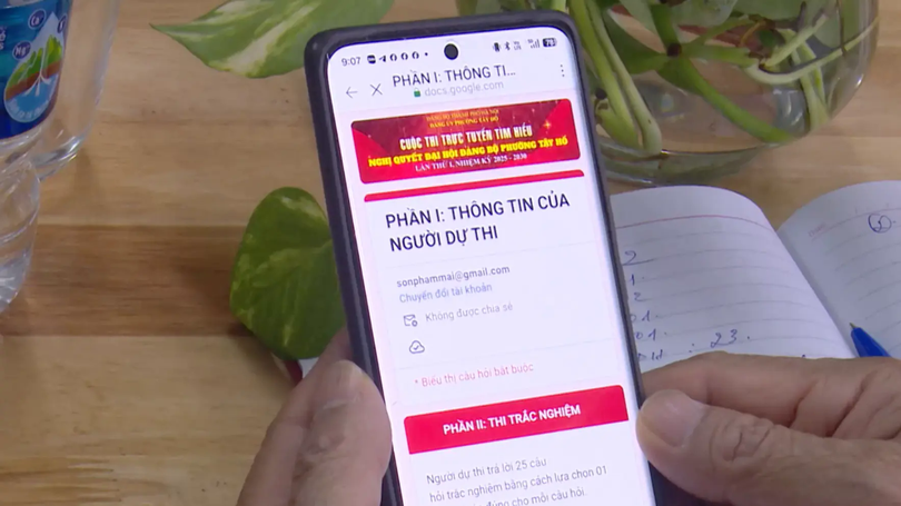 Lan tỏa tinh thần Nghị quyết từ cuộc thi trực tuyến | Hướng tới Đại hội Đảng | 11/12/2025
