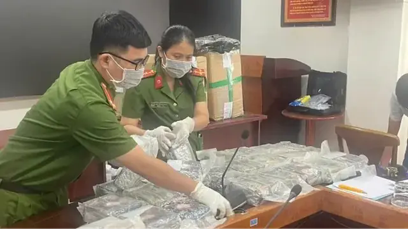 Triệt phá đường dây ma túy xuyên quốc gia 'siêu khủng'