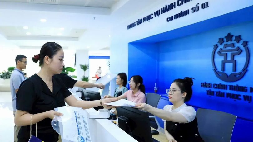 Hà Nội tổ chức lại Trung tâm Phục vụ hành chính công
