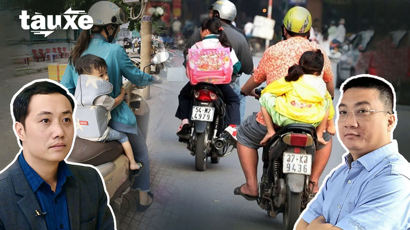 An toàn cho trẻ em trên xe máy, xe đạp | Bản tin Tàu và Xe | 13/12/2025