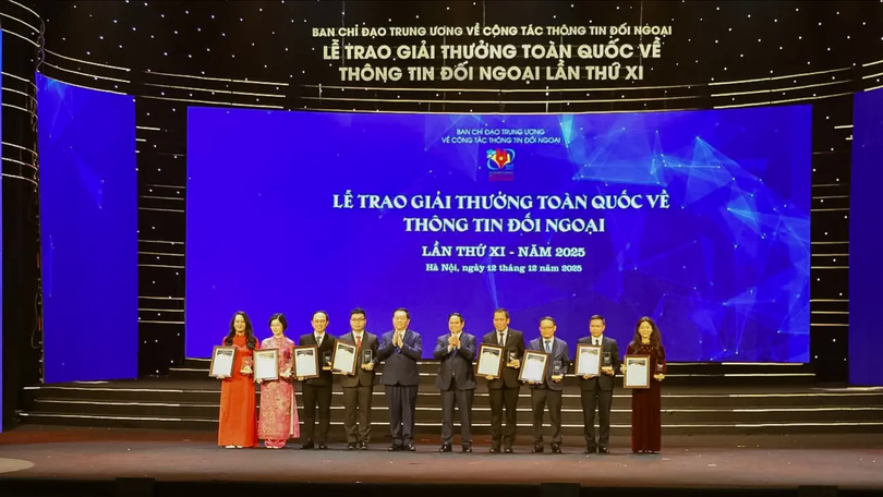 Lễ trao giải thưởng toàn quốc về thông tin đối ngoại
