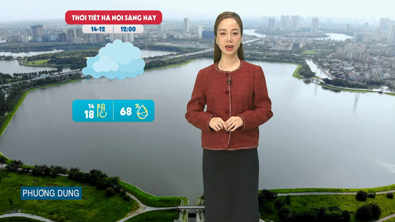 Dự báo thời tiết trưa | 14/12/2025