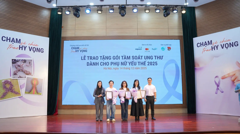 Tầm soát ung thư miễn phí cho 2.010 phụ nữ yếu thế