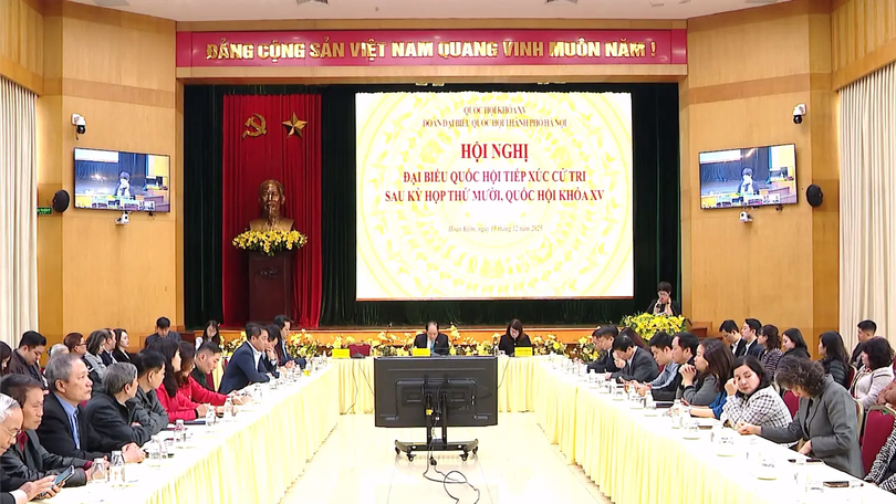 Cử tri Thủ đô đánh giá cao Kỳ họp thứ 10, Quốc hội khoá XV