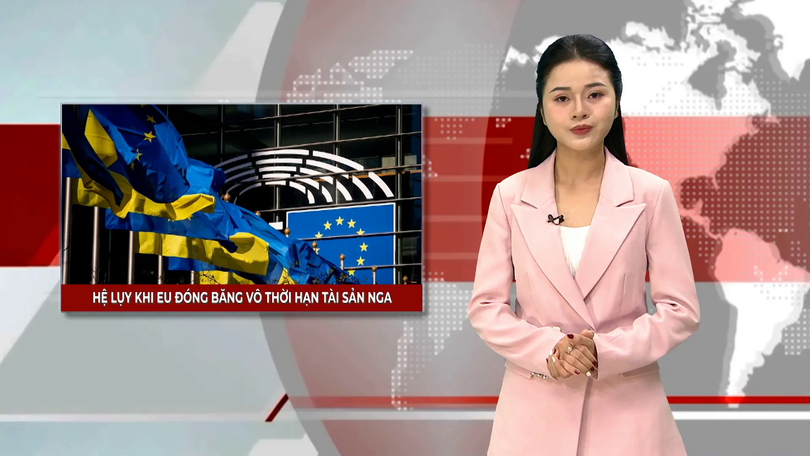 Hệ lụy khi EU đóng băng vô thời hạn tài sản Nga | Nhìn ra thế giới | 15/12/2025