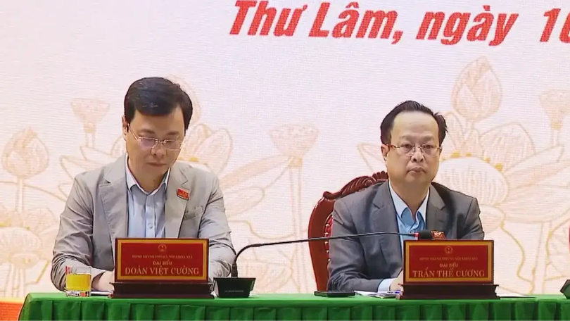 Cử tri đồng thuận triển khai hai dự án chiến lược