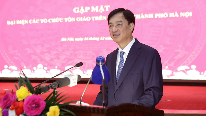 Hà Nội mong muốn các tổ chức tôn giáo đồng hành xây dựng Thủ đô