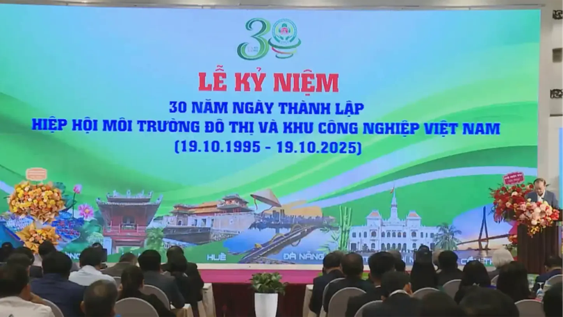30 năm đồng hành bảo vệ môi trường đô thị, khu công nghiệp