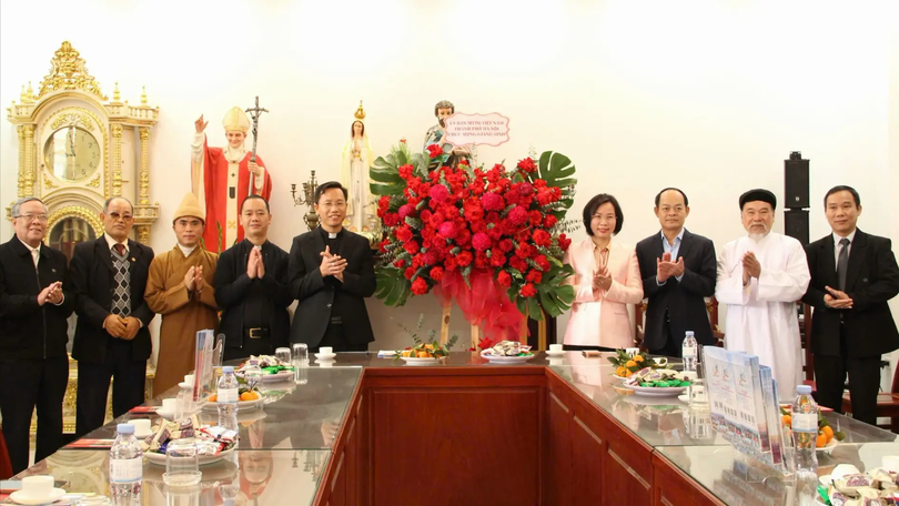 Cộng đồng Công giáo đồng lòng góp sức xây dựng Thủ đô phát triển