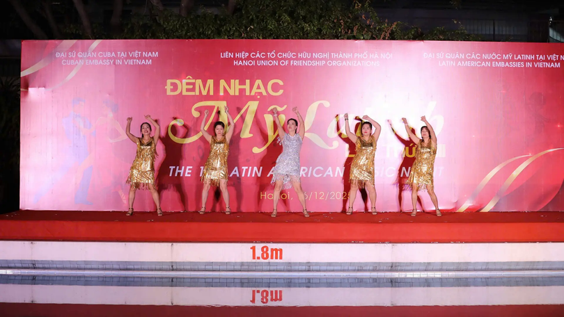 Đêm nhạc Mỹ Latinh gắn kết Hà Nội và bạn bè quốc tế