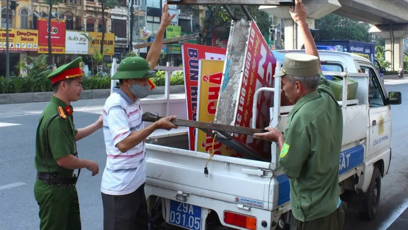 Xây dựng 100% xã, phường bảo đảm trật tự, văn minh đô thị