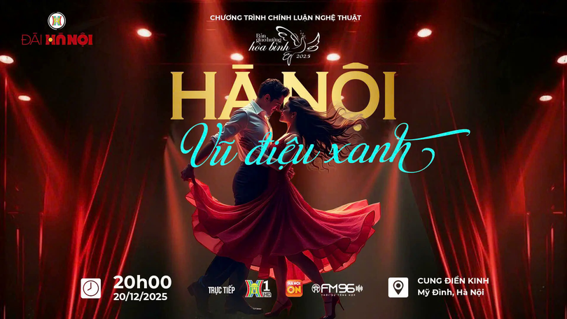 500 vũ công hòa mình trong 'Hà Nội vũ điệu xanh'