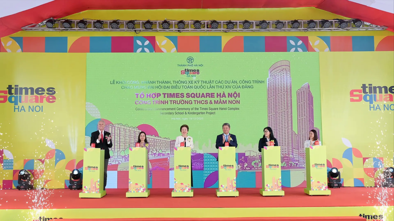 Khởi công dự án tổ hợp Times Square Hà Nội
