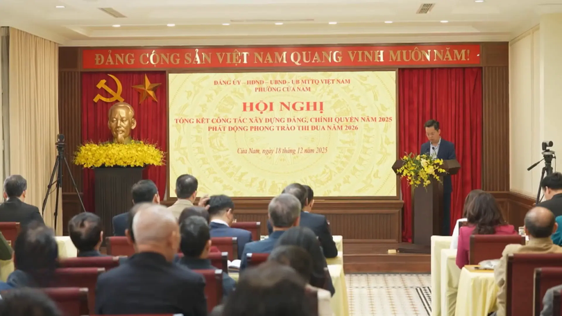 Phường Cửa Nam đổi mới điều hành theo Nghị quyết 57